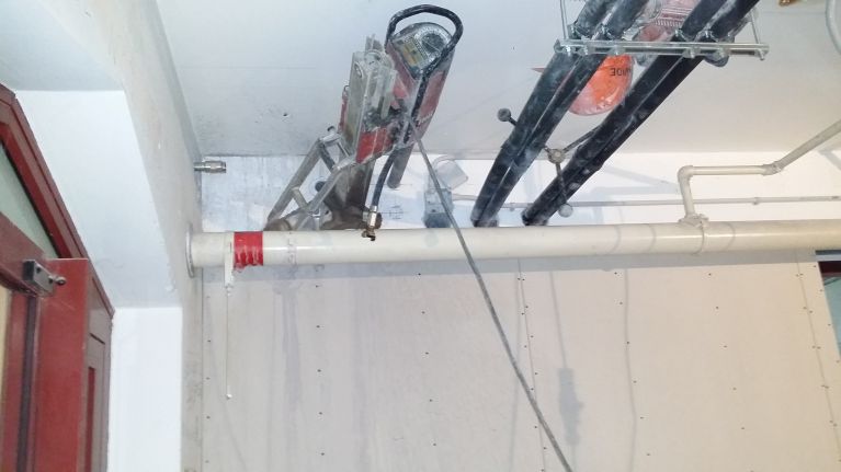 fori calibrati per passaggio impianti antincendio